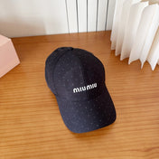 MIUMIU BASEBALL CAP STYLE 65
