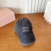MIUMIU BASEBALL CAP STYLE 50