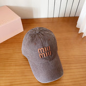 MIUMIU BASEBALL CAP STYLE 49