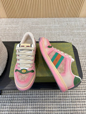 GUCCI 26S SNEAKERS IN PINK GRADIENT CANVAS