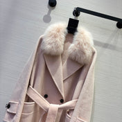 MAX MARA 25S DOUBLE-FACED CASHMERE COAT 056