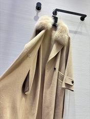 MAX MARA 25S DOUBLE-FACED CASHMERE COAT 055
