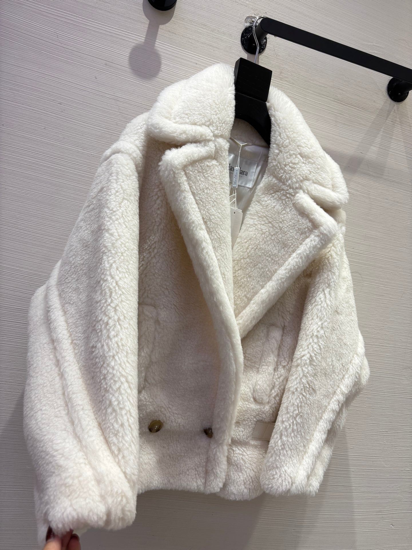 MAX MARA 25S SHORT TEDDY JACKET 115