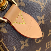 SPEEDY 30 SOFT CRAFTY IN BROWN MONOGRAM CALFSKIN RED TAG