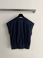 CHANEL 26S DENIM VEST STYLE 1041