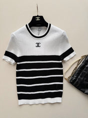 CHANEL 26S SHORT-SLEEVE SWEATER STYLE 1039