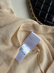 CHANEL 26S SLEEVELESS LINEN TOP STYLE 1211