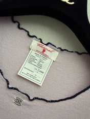 CHANEL 26S SHORT-SLEEVED KNIT SHIRT STYLE 1188