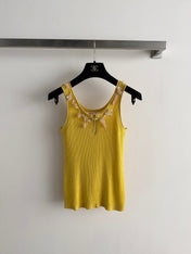 CHANEL 26S KNIT SLEEVELESS TOP STYLE 1186
