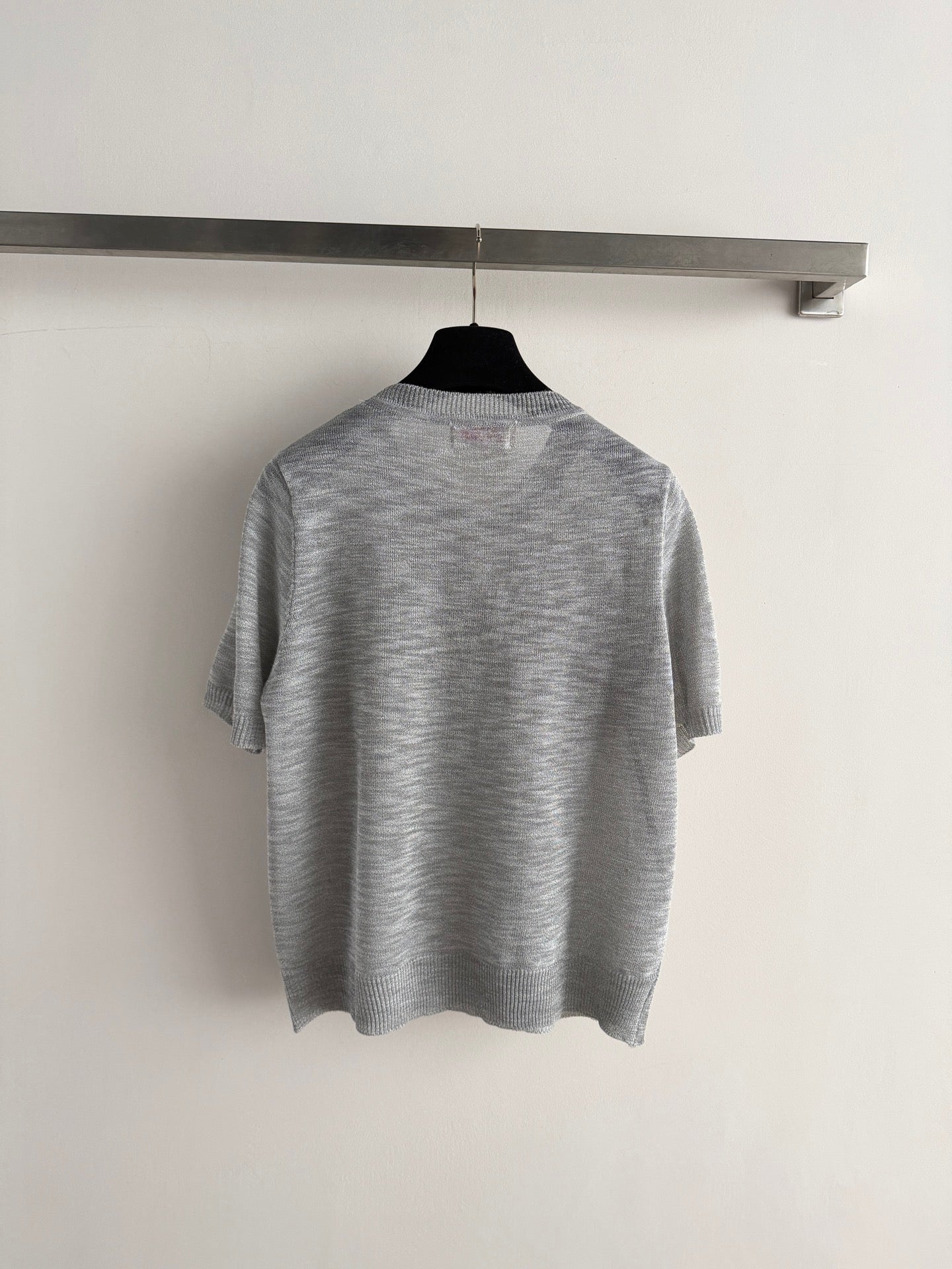 CHANEL 26S SHORT-SLEEVE KNIT TOP STYLE 1155