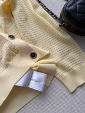 CHANEL 26S MINT KNIT CARDIGAN 1329