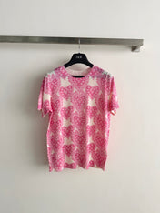 DIOR 26S SHORT SLEEVE KNIT TOP 1327