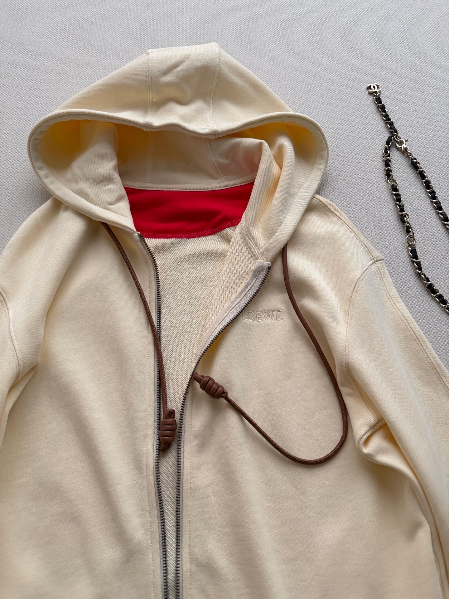 LOEWE 26S ZIP-UP HOODIE 738
