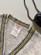 CHANEL 26S LONG KNIT CARDIGAN 1743
