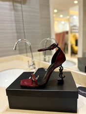 SL OPYUM SANDALS 105 JAM POLISHED CALFSKIN