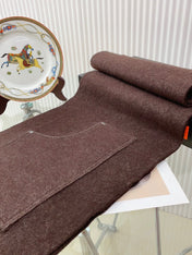 CARGO MUFFLER 190 CM IN CHESTNUT BROWN CASHMERE 375382