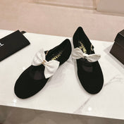 MARY JANE SHOES BLACK CALFSKIN