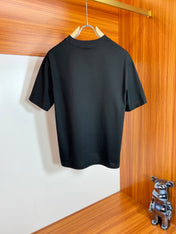 LV T-SHIRT IN BLACK PURE COTTON 238922