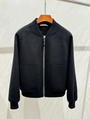 HERMES 25S SHORT CASHMERE COAT 282