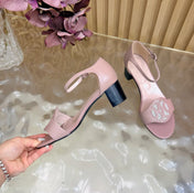 HM 26S MARQUISE SANDAL 45MM IN DUSTY PINK CALFSKIN