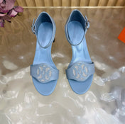 HM 26S MARQUISE SANDAL 45MM IN LIGHT BLUE CALFSKIN