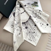CHANEL 26S SCARF 90 IN SILK 311795
