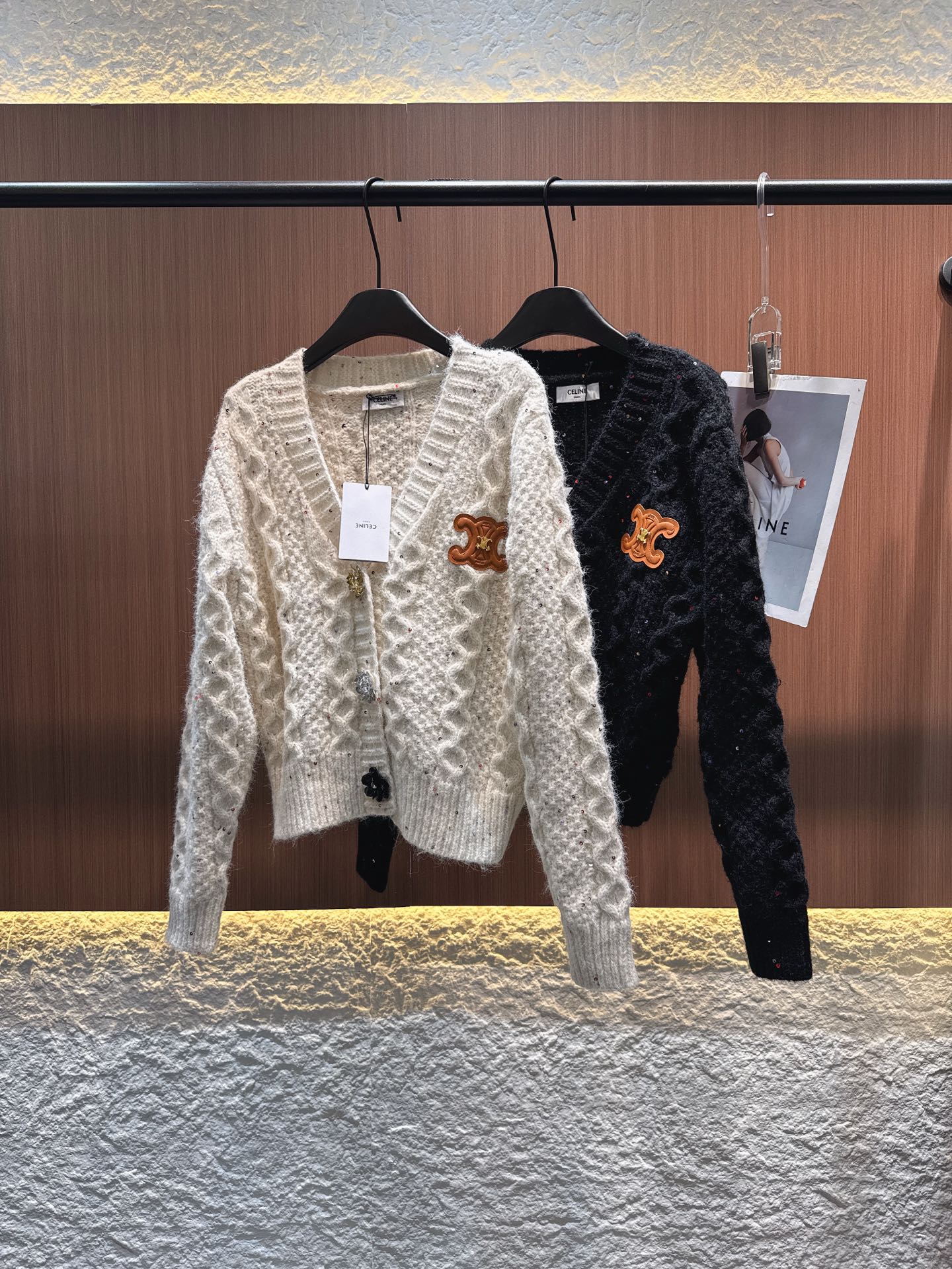 CELINE 25S KNITTED CARDIGAN 0118