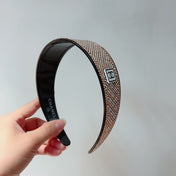 COLORFUL WITH CRYSTALS HAIRBAND RESIN FOR WOMEN 124678