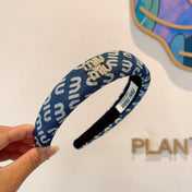 CLASSIC BLUE HEADBAND DENIM 402880