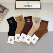 CHANEL 26S ANKLE SOCKS 412391 (1 BOX)
