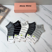 MIUMIU 26S ANKLE SOCKS 415758 (1 BOX)