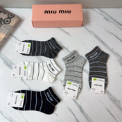 MIUMIU 26S ANKLE SOCKS 415758 (1 BOX)