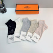 HERMES 26S ANKLE SOCKS 335593 (1 BOX)