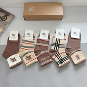 BURBERRY 26S ANKLE SOCKS 299355 (1 BOX)