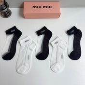 MIUMIU 26S ANKLE SOCKS 412411 (1 BOX)