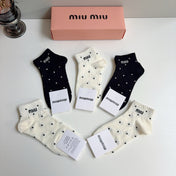 MIUMIU 26S ANKLE SOCKS 407149 (1 BOX)