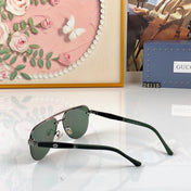 GUCCI 26S AVIATOR FRAME IN METAL 426534
