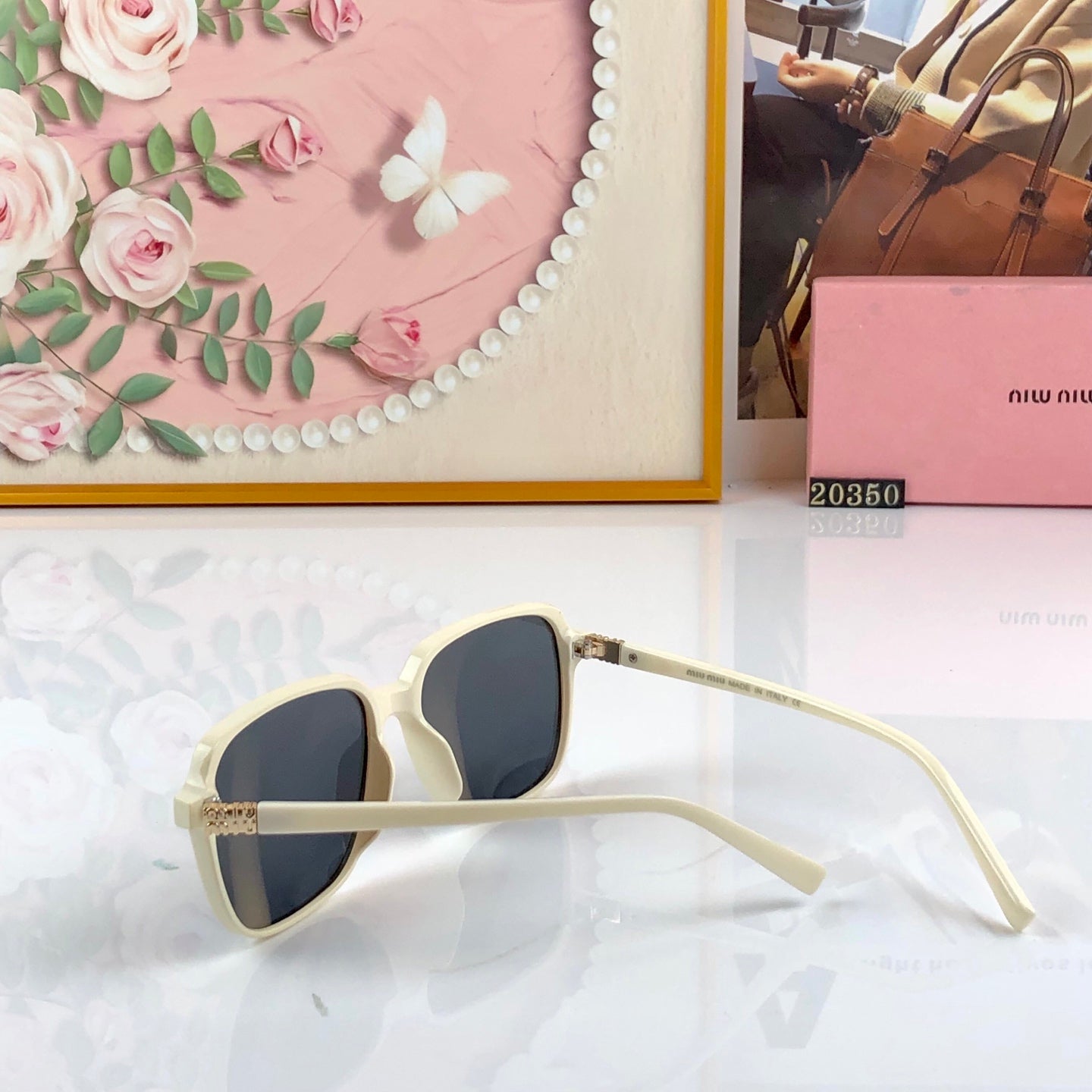 MIUMIU 26S SQUARE FRAME IN ACETATE 432746