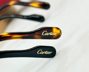 SANTOS SQUARE FRAME SUNGLASSES 530303 IN METAL