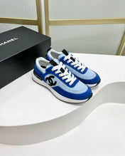 SNEAKER IN SKY MIX COBALT BLUE SUEDE