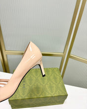 HIGH PUMP 6 CM IN TAN BEIGE CALFSKIN