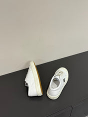 FF TRAINER SNEAKER IN WHITE CALFSKIN