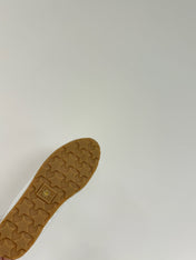 RETRO SNEAKERS IN BEIGE MESH AND SUEDE