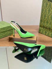GG SIGNORIA SLINGBACK PUMP SHAMROCK LAMBSKIN