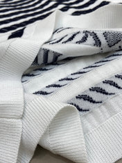 LV STRIPED SWEATER 25S IN TENCEL  266038