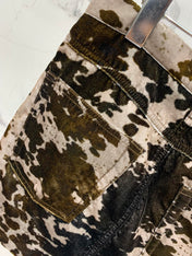 DIOR 25S MINI SKIRT CAMOUFLAGE STYLE 007