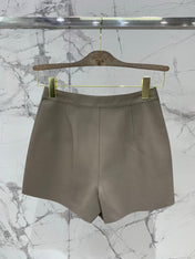 HERMES 25S LEATHER JACKET WITH LEATHER SHORTS 528568