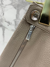 HERMES 25S LEATHER JACKET WITH LEATHER SHORTS 528568