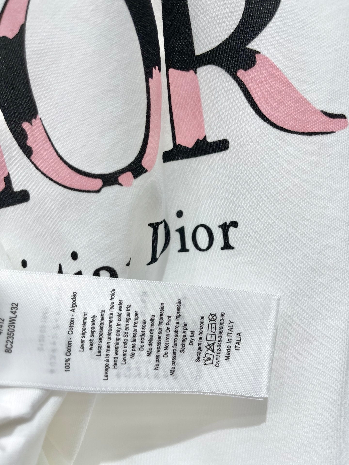 DIOR 26S SHORT-SLEEVE T-SHIRT 1009