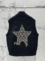 DIOR 26S DIAMOND-PATTERN KNIT VEST 946